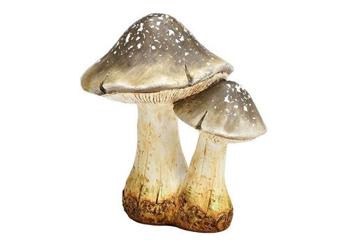 Pilz aus Poly (B/H/T) 13x15x10cm