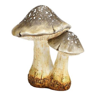 Pilz aus Poly (B/H/T) 13x15x10cm