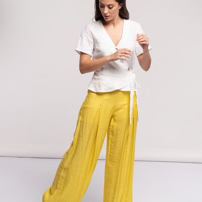 Trousers 100%pe 209778 lemon (size un)