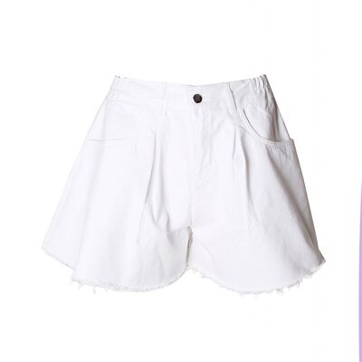 Shorts 100%co 211426 white (size un)