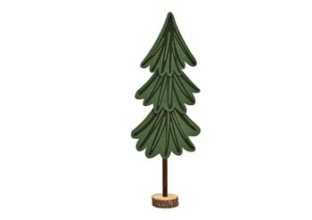Support pour sapin de Noël en feutre vert (L/H/P) 16x45x6cm