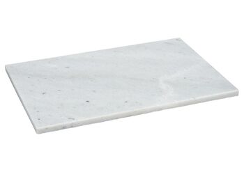Planche à découper en marbre gris (L/H/P) 30x1x20cm