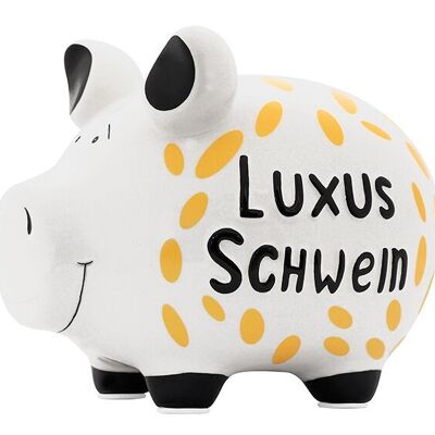 Spardose KCG Mittelschwein Luxusschwein aus Keramik bunt (B/H/T) 17x15x15cm