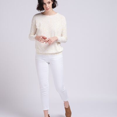 Sweater 72%vi 28%pe 219357 pearl (size un)