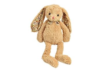 Lapin en peluche marron (L/H/P) 18x23x18cm