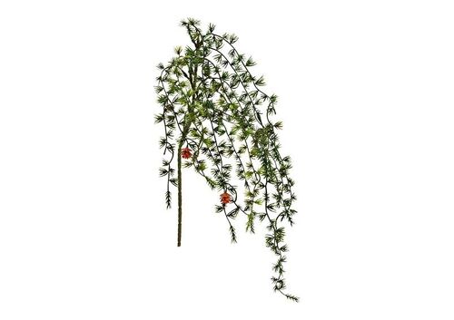 Kunstblume Zuckerfichte Zweig aus Kunststoff (B/H/T) 14x81x3cm