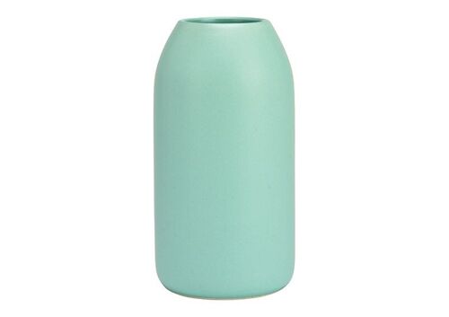 Vase aus Porzellan blau (B/H/T) 11x20x11cm