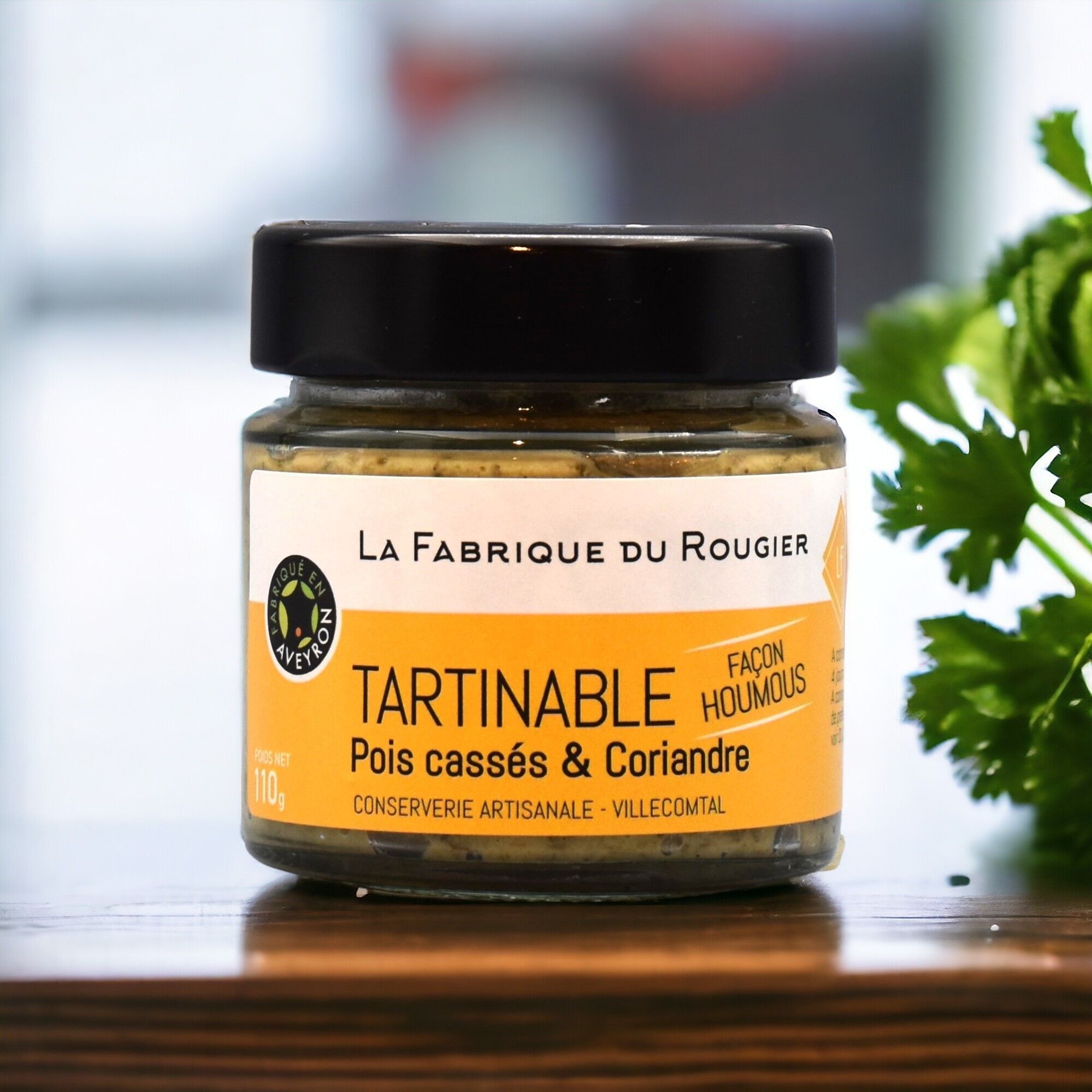 Spreadable Split Peas & Coriander Hummus Style