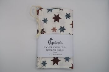 Pochette cadeau bouteille de vin 13