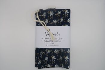 Pochette cadeau bouteille de vin 19