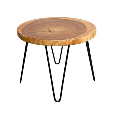 Table Basse "BALI" - Bois SUAR Massif