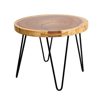 Table Basse "BALI" - Bois SUAR Massif 2