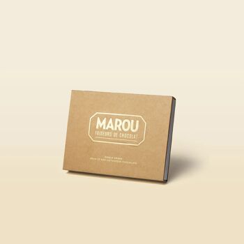 Coffret cadeau vierge pour tablettes de chocolat MAROU 24g