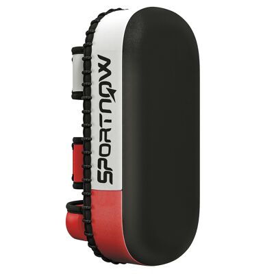 SPORTNOW Punch Shield PAO Cojín de Boxeo Muay Thai Karate Taekwondo Kickboxing Protección de Entrenamiento en el hogar - Negro