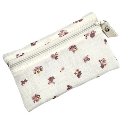 Glasses case, "Apolline" georgette