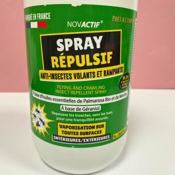 SPRAY REPULSIF INSECTES - NOVACTIF 1L 4