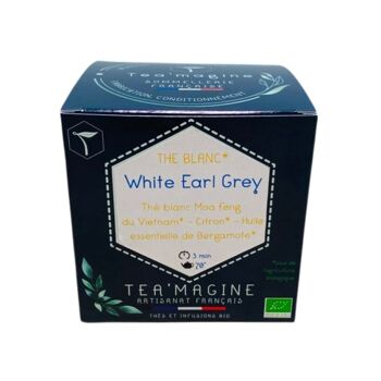 White Earl Grey BIO Thé blanc Bergamote 11
