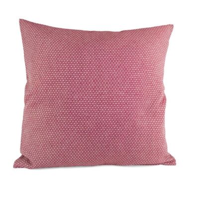 Housse de coussin 40x40cm – diamants rouge vin