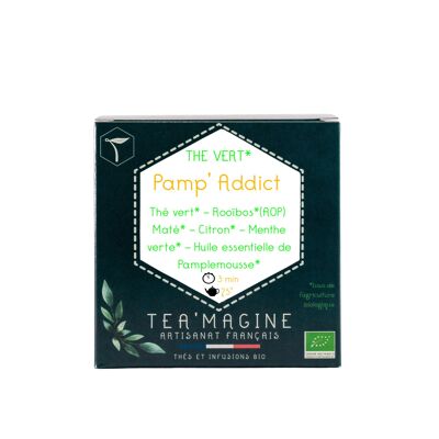 Pamp'Addict Té verde BIO Pomelo Menta