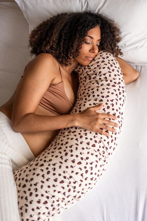 Coussin de grossesse et d’allaitement léopard Graou You&Milk