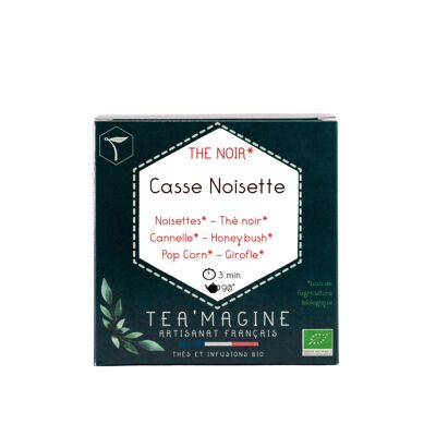 Casse Noisette BIO Thé noir Noisette Pop Corn