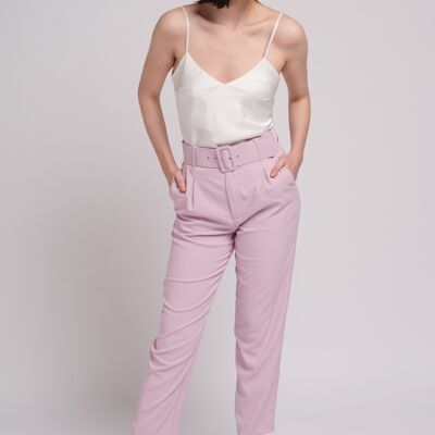 Trousers 100%pe 219015 lavander (size un)