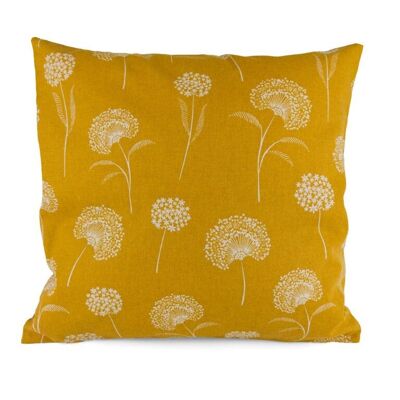 Housse de coussin 40x40cm – pissenlits jaune