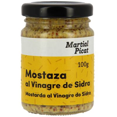 Martial Picat - Mostaza Entier al Vinagre de Sidra 100 g.