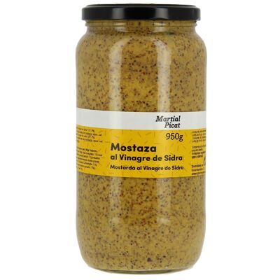 Senape Entier con Aceto di Sidro 950 g - Martial Picat