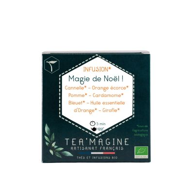 Magie de Noël BIO Infusion Pomme Orange épice