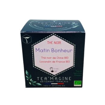 Matin Bonheur BIO Thé noir Lavandin 6