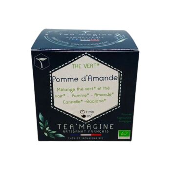 Pomme d'Amande BIO Thé vert Pomme fraîche Amande 12