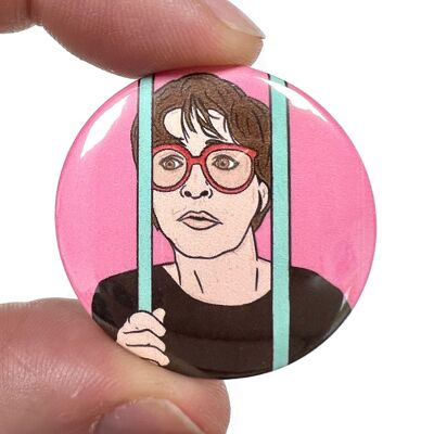 Deirdre Barlow inspirierter Button Pin Anstecker