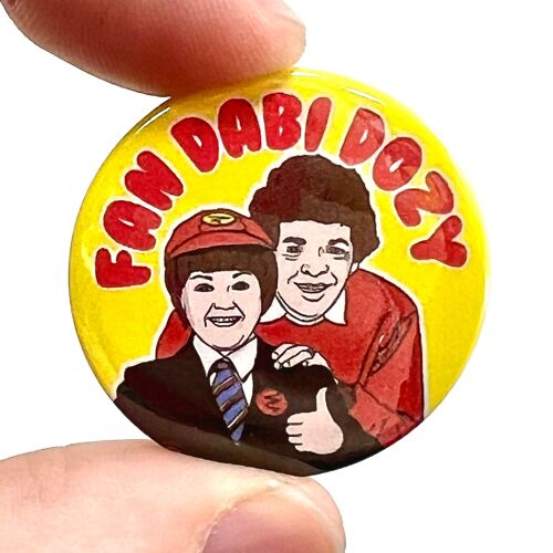 Fan Dabi Dozy The Crankies Inspired Button Pin Badge