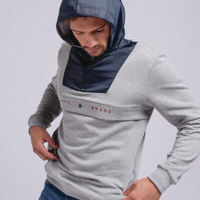 Sweater 50%co 50%pe 215001 mixed grey (size un)