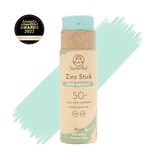 NEW! Natural Mineral Zinc Sun Stick SPF 50 Mint Green