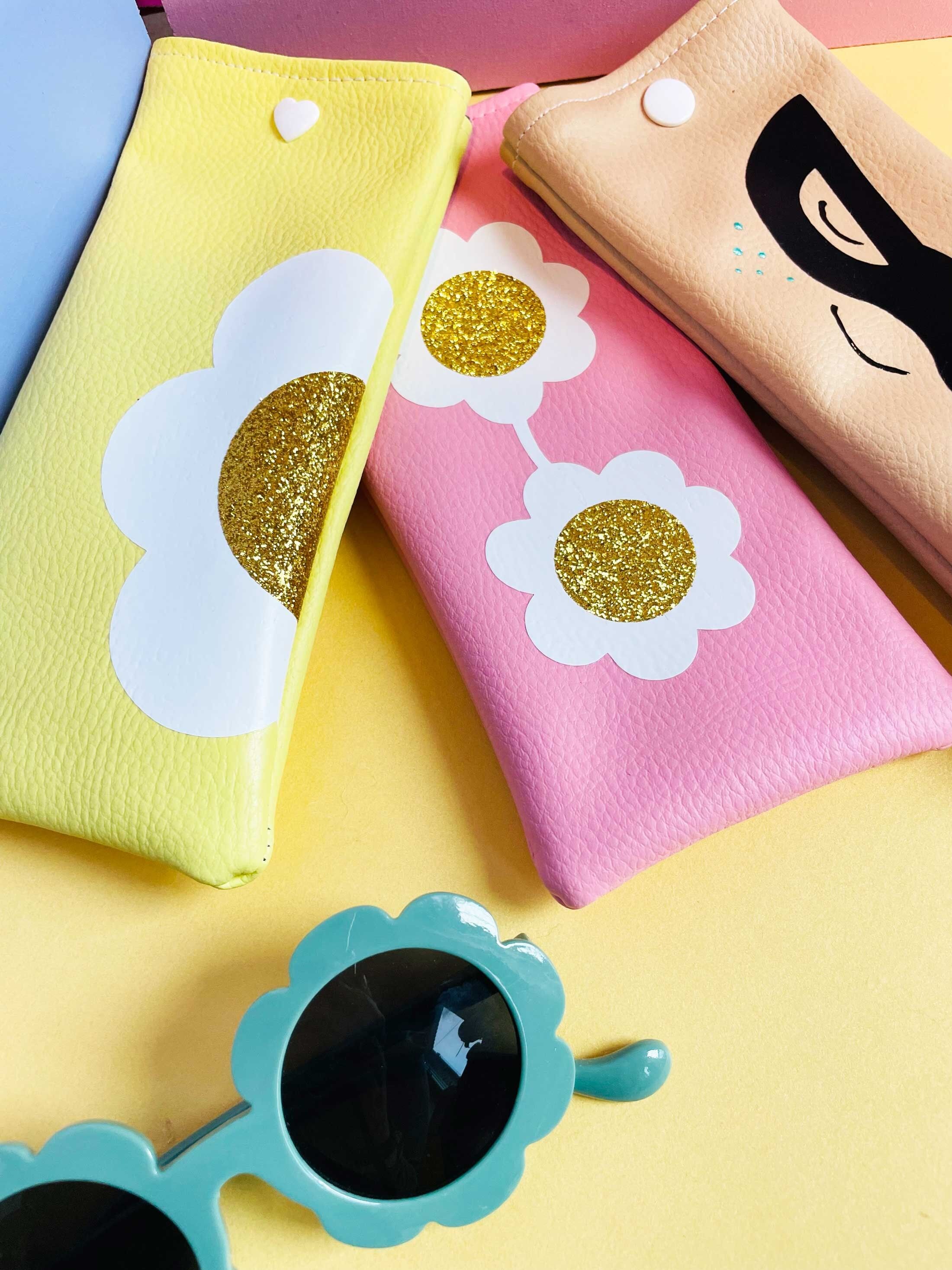 Sonnenbrillenetui für Kinder und Erwachsene – handwerkliche Kreation