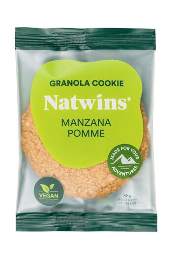 Biscuit granola aux pommes Natwins