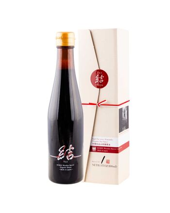 Sauce soja biologique « Yui » affinée 14 mois dans un coffret cadeau