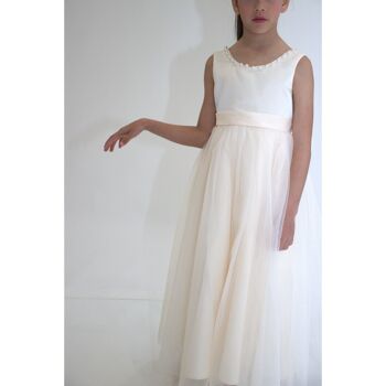 Robe de princesse CARMELINE - Beige (Taille: 120 cm) - Nouveauté 2024 5