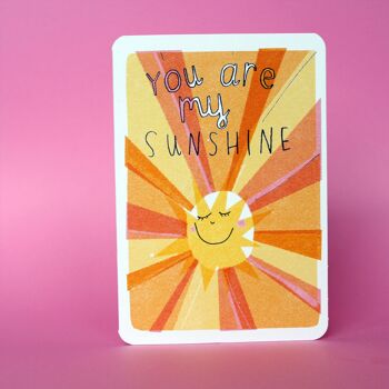 Tu es ma carte d'amour Sunshine Valentine