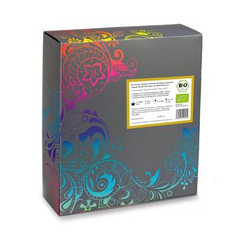 Coffret cadeau de tisanes bio Creano « LOOSE TEA » - 9 types de thé différents en canettes métalliques - 122g - vegan & sans gluten - NOUVEAU 2024* 7