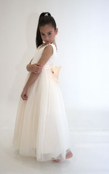 Robe de princesse CARMELINE - Beige (Taille: 150 cm) - Nouveauté 2024 9