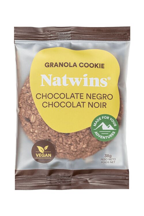 Galleta de granola con chocolate negro Natwins