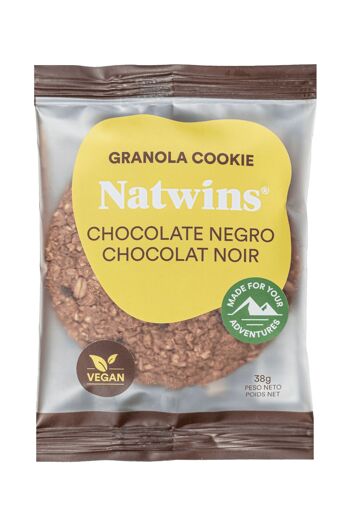 Biscuit granola au chocolat noir Natwins