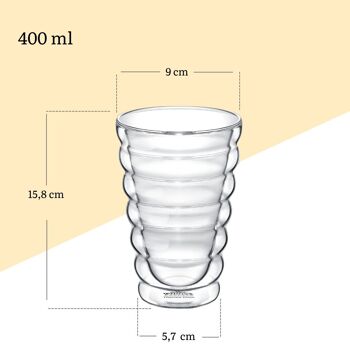 VERRE BULLE 400 ML 2