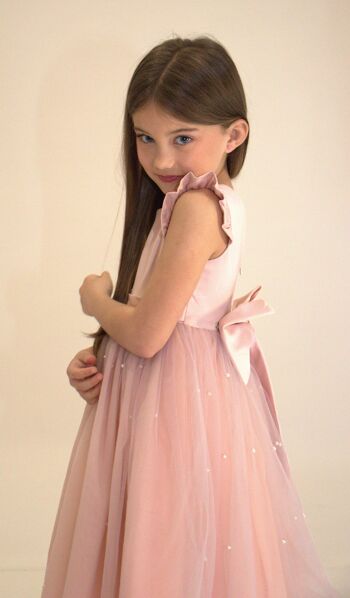 Robe de princesse ALICE - Rose (Taille: 120 cm) - Nouveauté 2024 2