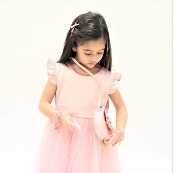Robe de princesse ALICE - Rose (Taille: 120 cm) - Nouveauté 2024 6