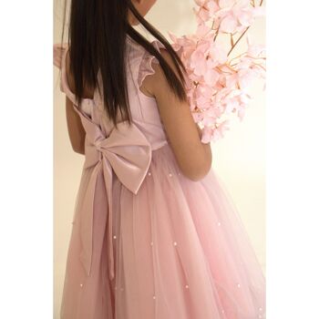 Robe de princesse ALICE - Rose (Taille: 120 cm) - Nouveauté 2024 13