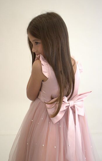 Robe de princesse ALICE - Rose (Taille: 120 cm) - Nouveauté 2024 14